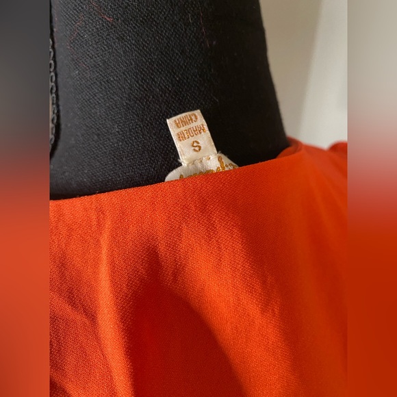 VICI Collection orange wrap maxi dress, Small - Picture 5 of 5